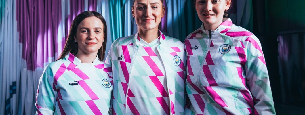 Sobre a camisa de elemento feminina do Manchester City!